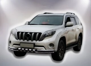 Передній захист F3-31 (нерж) для Toyota Land Cruiser Prado 150