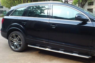 Бокові пороги OEM (2 шт., Алюміній) для Ауди Q7 2005-2015 рр