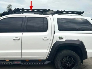 Рейлінги Skyport Black для Volkswagen Amarok 2010-2022 рр