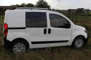 Рейлінги, колір Хром Металеві ніжки для Fiat Fiorino/Qubo