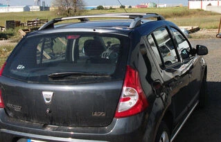 Рейлінги Skyport Grey для Dacia Sandero 2007-2013 рр