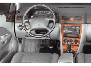 Накладки на панель (2000-2025) Карбон для Skoda Octavia I Tour A4