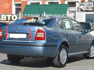 Кромка богажника (нерж.) для Skoda Octavia I Tour A4 1996-2010