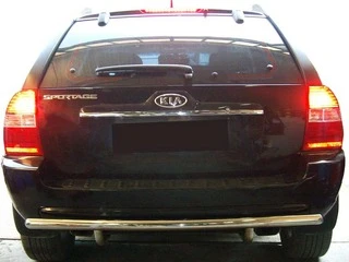 Задня дуга AK002 (нерж.) для Kia Sportage 2004-2010 рр