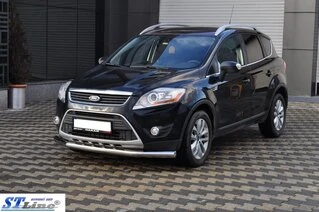 Передній захист ST008 (нерж.) для Ford Kuga 2008-2013 рр