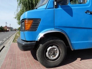 Накладки на арки (4 шт, нерж) для Mercedes T2 (507-814)
