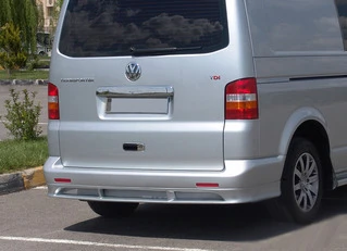 Накладка на задній бампер ABT (під фарбування) для Volkswagen T5 Multivan 2003-2010 рр