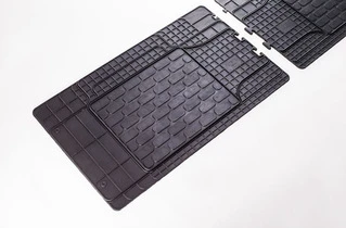 Задні килимки (2 шт, Stingray) Premium - Без запаху для Mercedes Vito W638 1996-2003 рр