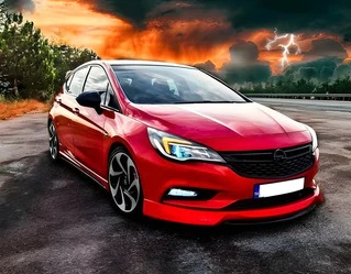 Накладки на дзеркала BMW-Style (2 шт) для Opel Astra K 2016-2021 рр