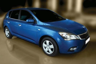 Окантовка вікон (4 шт., нерж.) для Kia Ceed 2007-2012 рр