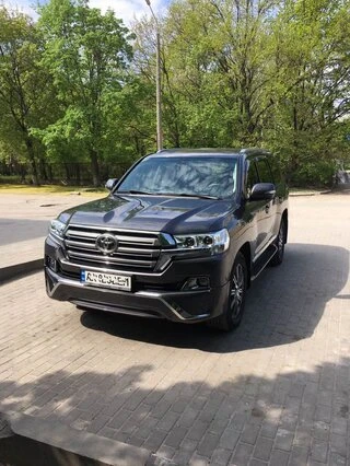 Комплект обвісів 2016-2025 (Executive 2016) Чорний колір для Toyota Land Cruiser 200