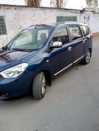 Окантовка вікон (4 шт., нерж.) OmsaLine - Італійська нержавійка для Dacia Lodgy 2012-2022 рр