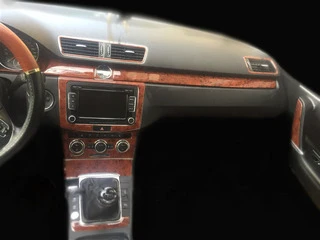 Накладки на панель Дерево для Volkswagen Passat B7 2012-2015рр