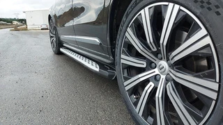 Бокові пороги Shining (2 шт., Алюміній) для Volvo XC90 2015- рр