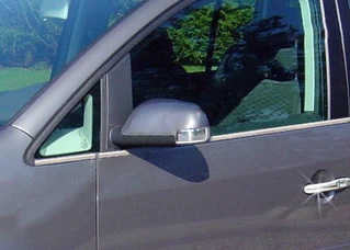 Зовнішня окантовка вікон (8 шт, нерж) Carmos - Турецька сталь для Volkswagen Touran 2003-2010 рр