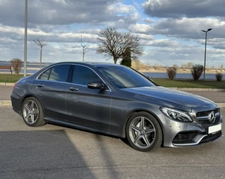 Комплект обвісів з повним заднім бампером (AMG C63-designs 2014-2018) для Mercedes C-сlass W205 рр