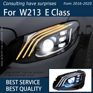 Передні фари Maybach (2 шт, LED) для Mercedes E-сlass W213 2016-2023 рр