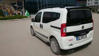 Накладка на задній бампер AMG (під фарбування) для Peugeot Bipper