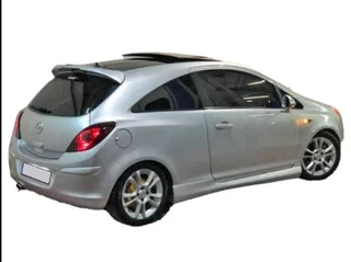 Спойлер 2-дверний (під фарбування) для Opel Corsa D 2007-2014 рр