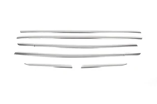 Окантовка скла (6 шт, нерж) для Ford Ecosport