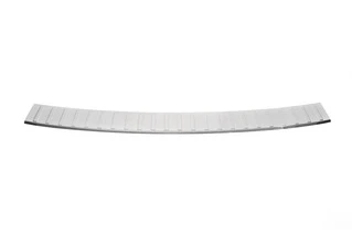 Накладка на задній бампер Carmos (нерж) для Volkswagen Caddy 2020- рр