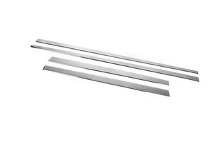 Накладка на задній бампер Carmos (нерж) для Opel Corsa F 2019- рр