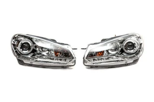 Передні фари Silver (2 шт, LED) для Volkswagen Golf 6