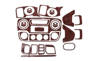 Накладки на панель (велика комплектація) Дерево для Opel Movano 2010-2021 рр