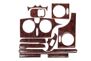 Накладки на панель (Meric) Карбон для Renault Kangoo 1998-2008 рр