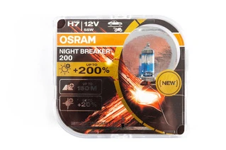 Лампа головного світла Osram H7 55W Night Breaker -2025200% 64210nb200