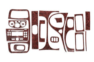 Накладка на торпеду (великий комплект) Дерево для Opel Vivaro 2001-2015 рр