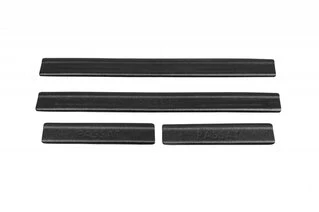 Накладки на пороги DDU (4 шт, пластик) для Volkswagen Passat B7 2012-2015рр
