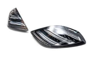 Задні ліхтарі (Black edition, 2 шт) для Mercedes S-сlass W222