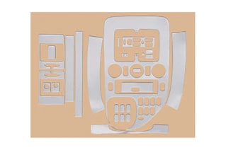 Накладки на панель Meric (1999-2003) Алюміній для Mercedes Vito W638 рр