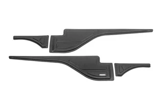 Верхні накладки на двері (4 шт) для Dacia Duster 2018-2024 рр