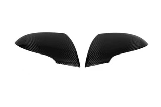 Накладки на дзеркала (2 шт., карбон) для Kia Sportage 2010-2015 рр