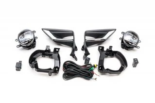 Протитуманки LED з кронтшейнами (2 шт., 2017-2025) для Toyota Land Cruiser Prado 150