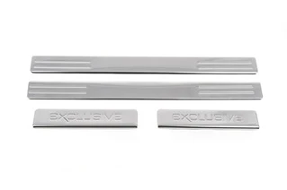 Накладки на пороги (Omsa Exclusive, 4 шт, нерж.)