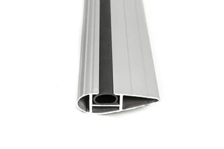 Перемички на звичайні рейлінги під ключ Skybar V1 (2 шт) до 110см, сірі