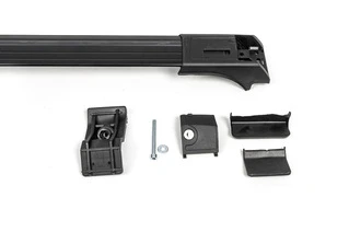 Рейлінги оригінальний дизайн Premium Black (2 шт) для Toyota Land Cruiser 200