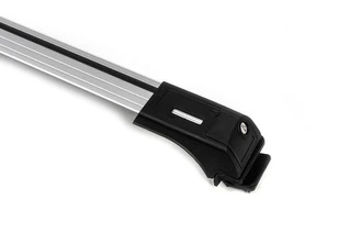 Перемички на звичайні рейлінги під ключ Skybar V1 (2 шт) до 110см, сірі