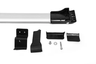 Перемички на рейлінг під ключ Wingbar V1 (2 шт) Сірі для Dacia Duster 2018-2024 рр