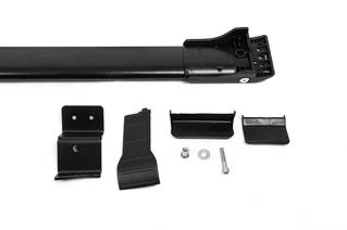 Перемички на рейлінг під ключ Wingbar V1 (2 шт) Чорні для Renault Duster 2018-2024 рр