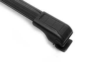 Перемички на рейлінг під ключ Wingbar V1 (2 шт) Чорні для Renault Duster 2018-2024 рр