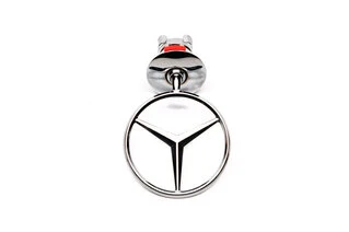 Приціл емблема без напису (для E-class) для Mercedes E-сlass W124 1984-1997 рр