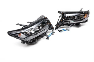 Передня оптика LED (2017-2025, 2 шт) для Toyota Land Cruiser Prado 150