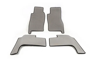 Килимки EVA (сірі) 2 штуки (передні) для Nissan Patrol Y61 1997-2011 рр