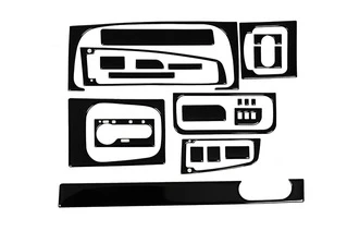 Накладки на панель Чорний для Volkswagen Golf 3