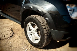 Розширювачі арок з виступами (8 шт, ABS) DDU - Україна для Renault Duster 2008-2017 рр