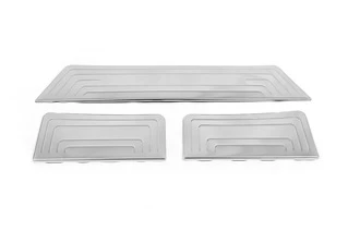 Молдинг скла (4 шт, нерж) для Peugeot 308 2007-2013 рр